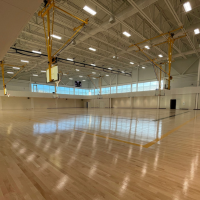 Empty gymnasium