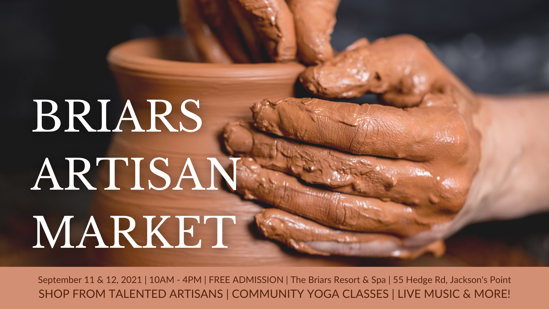 Artisan Market at the Briars Resort in Jackson's Point, Georgina on Lake Simcoe