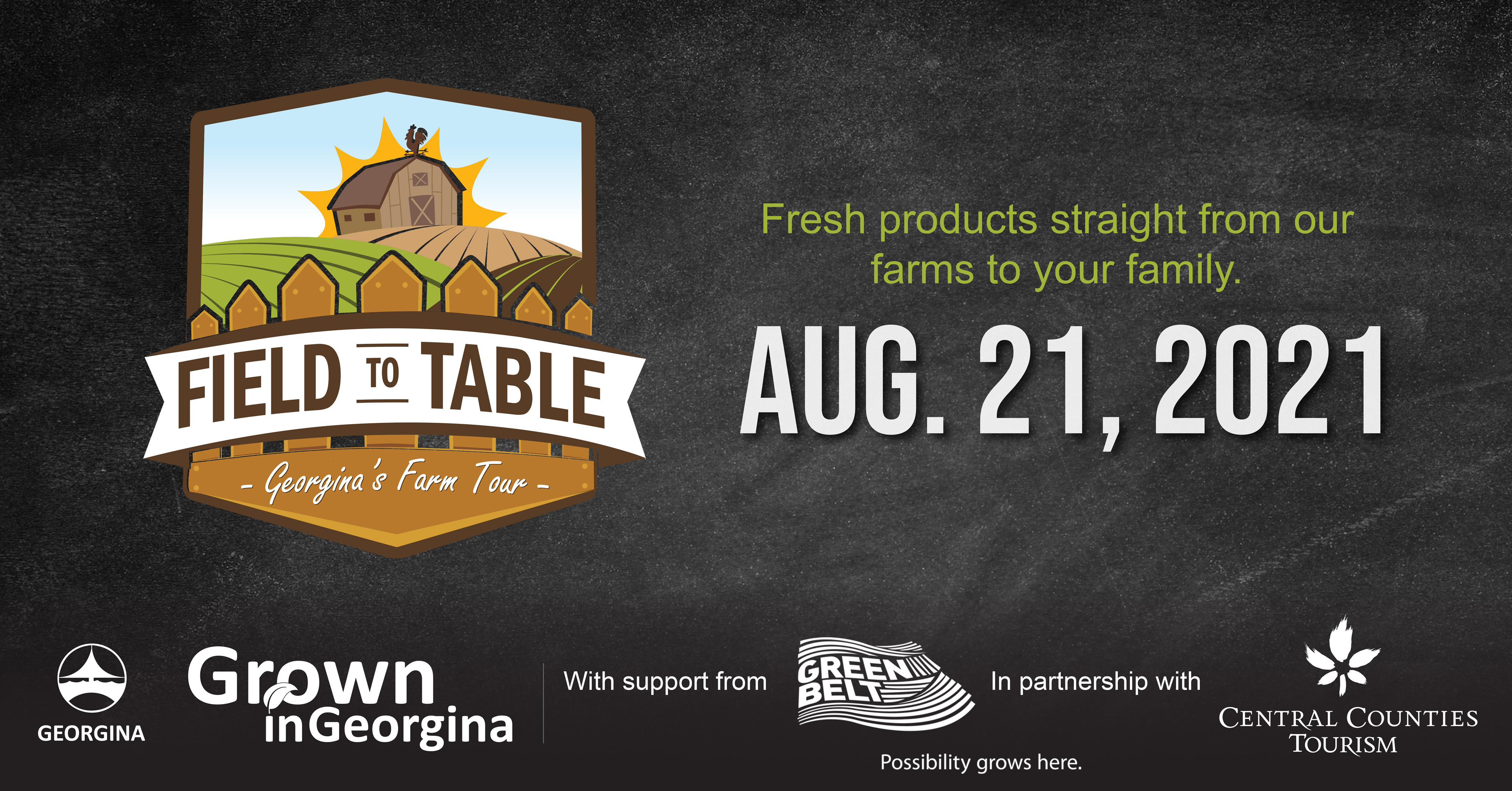 Field to Table farm tour Georgina Field to Table farm tour date in 2021