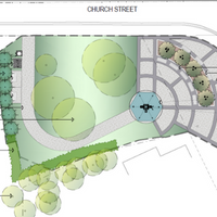 Rendering of proposed changes to the park
