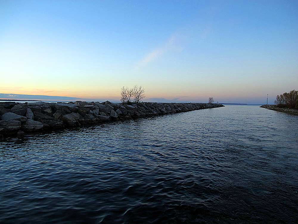 Sunset on the lake