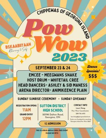 Pow wow poster