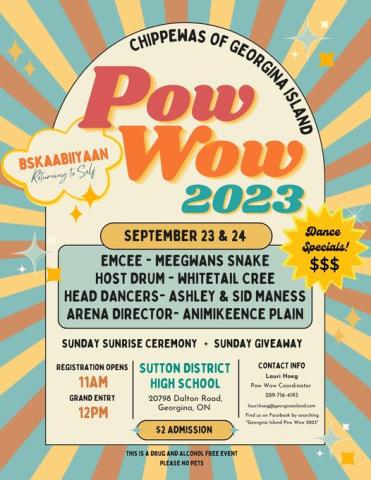 Pow wow poster