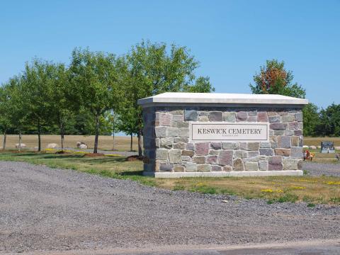 Keswick Cemetery entrance