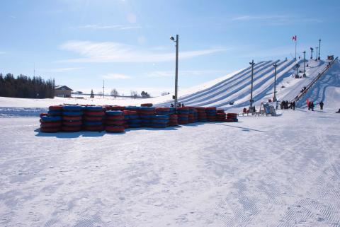 Snow Tubing lanes