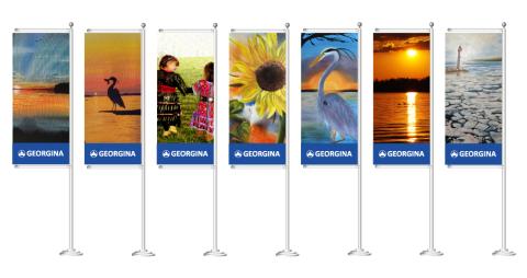 Georgina 2021 Downtown Street Banner Artwork Georgina Street Banner Flags chosen artwork