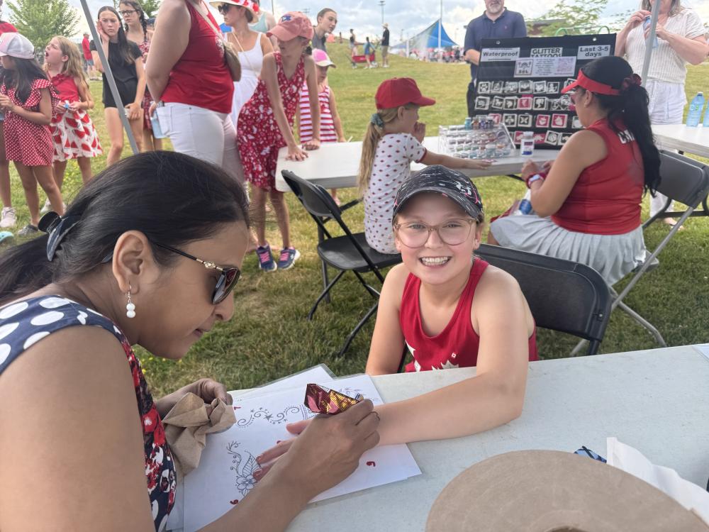 Canada Day activity at the ROC