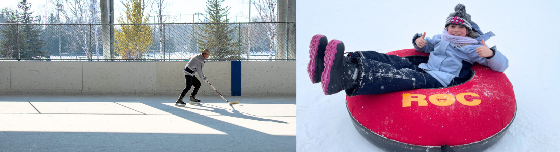 Winter recreation activities in Georgina