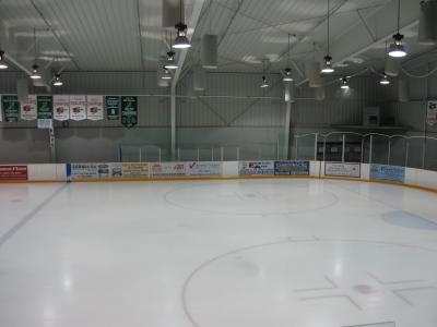 empty skating rink 