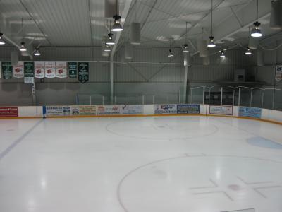 empty skating rink