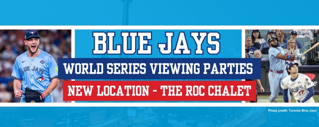 blue jays world series viewing parties - image of blue jays players